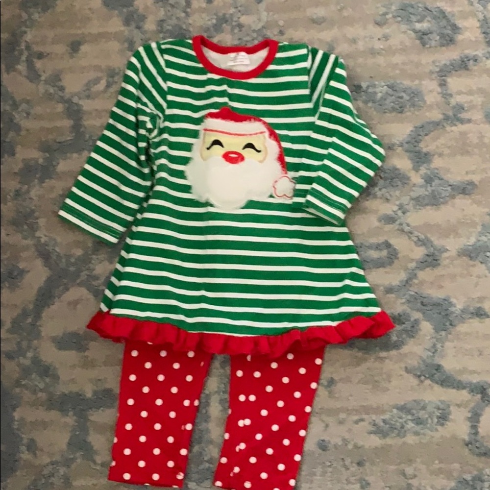 Baby girl Christmas outfit